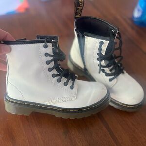 Dr. Martens Black Leather Boots